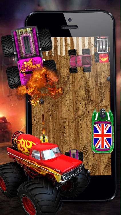 Monster Truck Furious Revenge PRO - A Fast Truck Racing Game!