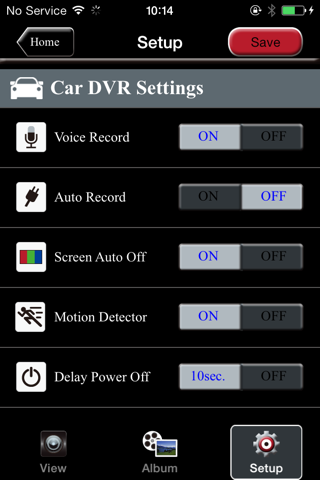 Rollei CarDVR 200/210 WiFi screenshot 2