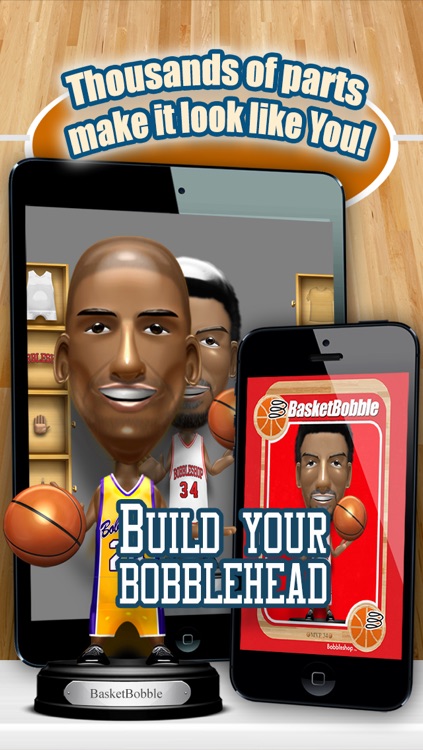 Basketbobble - Bobblehead Avatar Maker App for Basketball by Bobbleshop