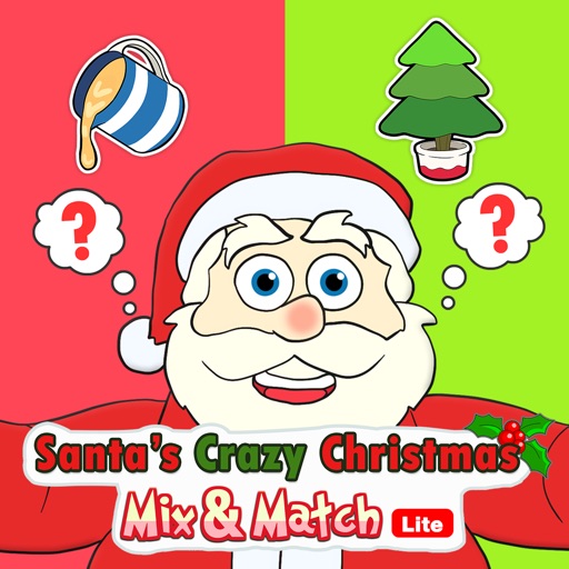 Santa’s Crazy Christmas Mix & Match Lite iOS App
