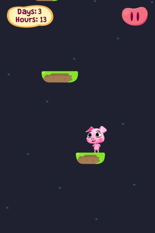 Piggy Adventure: Mega Cute Jumping Porky - One Touch Jump Game screenshot 3