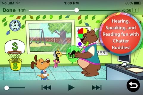 Chatter Buddies Preschool: Hear, Speak, Read the 'S' Sound screenshot 2