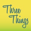 Three Things - social gratitude journal