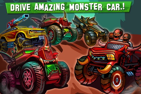 Monster Car Simulator Racing Track screenshot 2