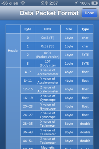 Sensor Data Streamer screenshot 4