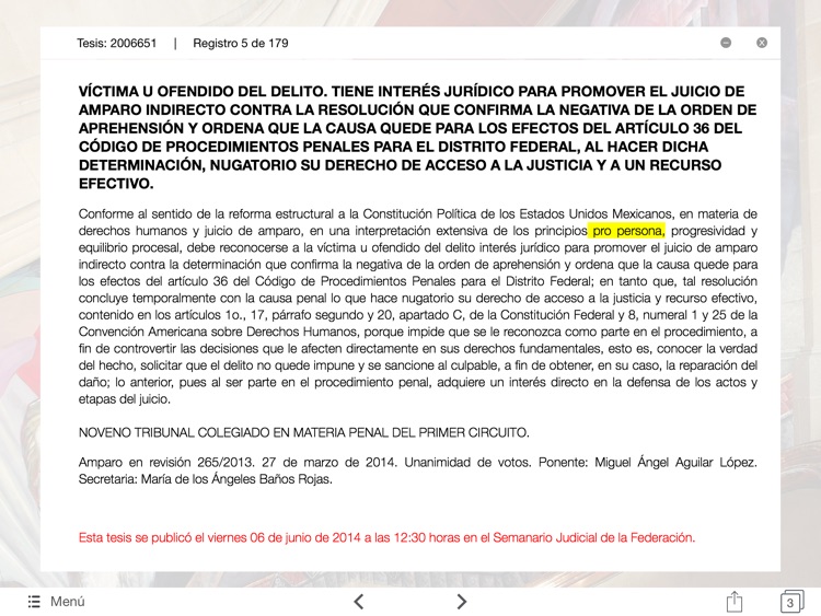 Semanario Judicial de la Federación (antes IUS) screenshot-4