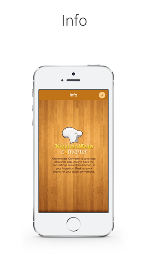 ‎Kitchenmate Cooking Converter Screenshot