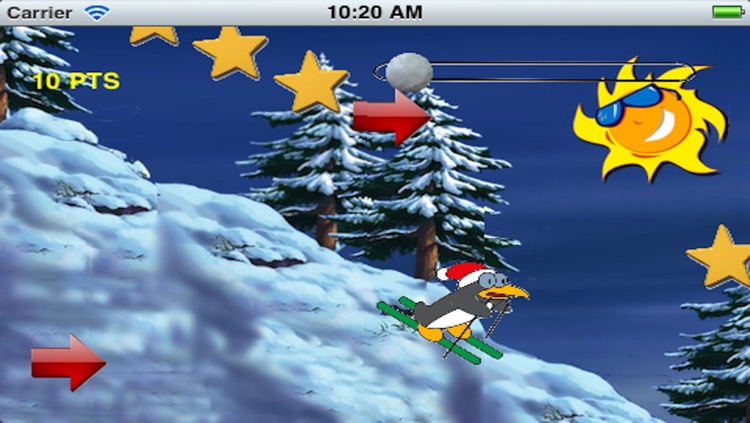 Amazing Skiing Bird Free: Christmas Special Game