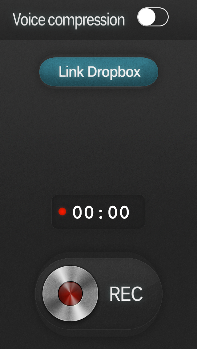 rec.me record voice & send to dropbox Screenshot 2