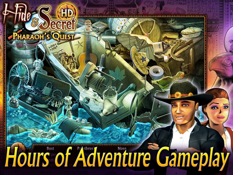 Hide and Secret: Pharaoh's Quest HD screenshot-4