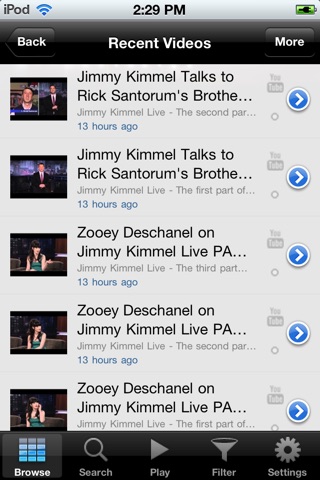 Jimmy Kimmel Live -- The Official JKL App screenshot 2