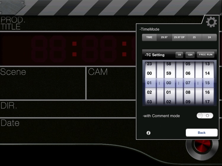 ClapperPod HD - Professional ClapperBoard