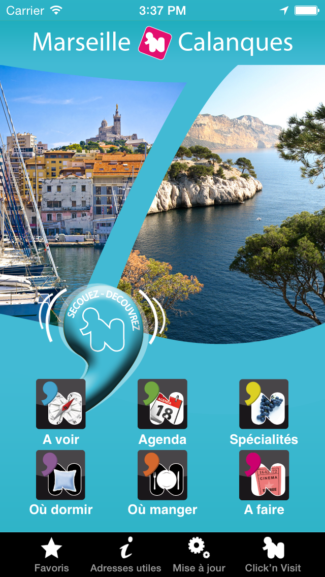 How to cancel & delete Click 'n Visit - Marseille Calanques from iphone & ipad 1
