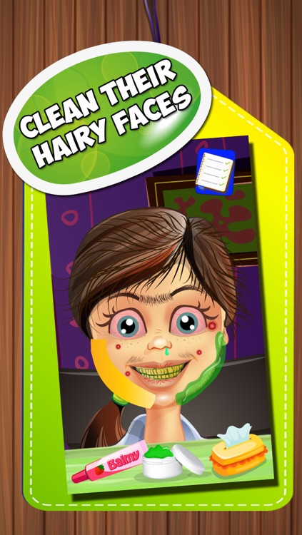 Hairy Face Salon - Hair dresser and hair stylist salon game screenshot-3