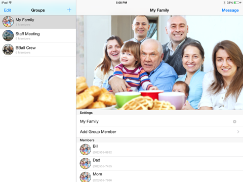 GroupChat - Group iMessagesのおすすめ画像2