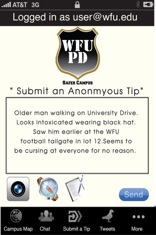 WFU Campus Safety screenshot 2