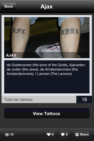 Football Tattoos screenshot 2