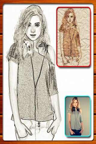 Insta Sketch Fx - Free Toon & Sketch PS Path Effects On Cam photo for Linkedin and kik screenshot 3