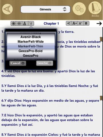 La Santa Biblia (Spanish Bible) screenshot 3