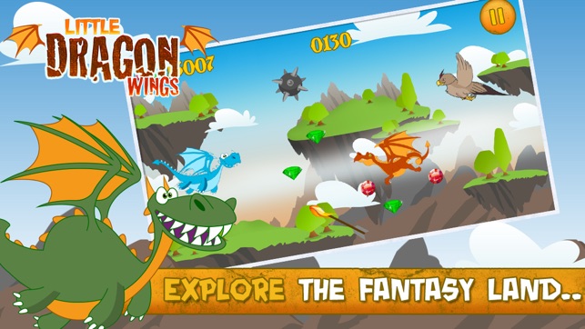 Little Dragon Wings: Fun Fantasy Adventure Quest(圖2)-速報App