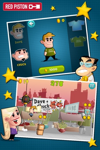 Dave And Chuck The Freak's Kick-Ass Game screenshot 2
