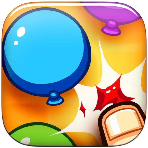 A Balloon Pop Puzzle FREE - Color Blast Saga icon