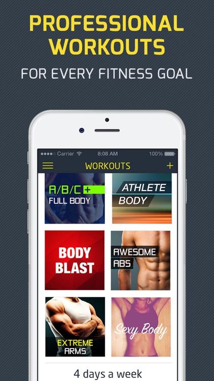 Workout: Gym personal trainer & workout tracker