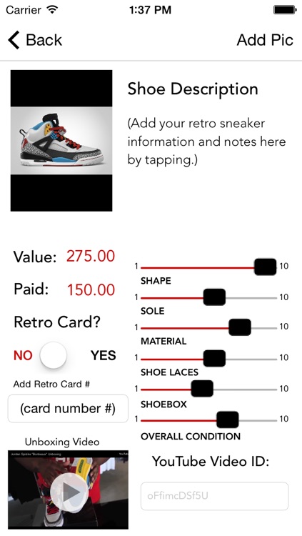 Retro Shoe Keeper - True Sneaker Collectors