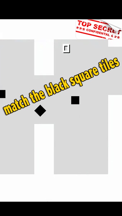 TAPPY TILES - Match the Black Squares Don't Touch the White Stuff