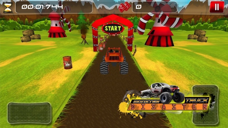 Monster Truck Disaster ( 3D Car Racing Games )