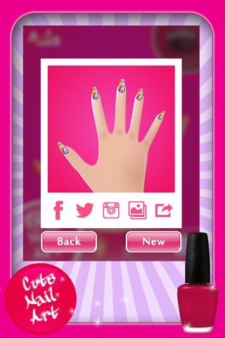Cute Nail Art Makeover Salon – Manicure Game Spa With Beautiful Girly Designs screenshot 3