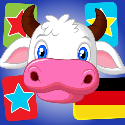 Flashcards in German for Kids Icon