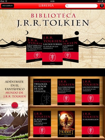Biblioteca Tolkien screenshot 2