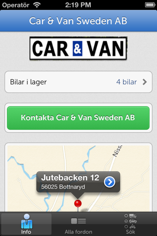 Car & Van Sweden screenshot 4