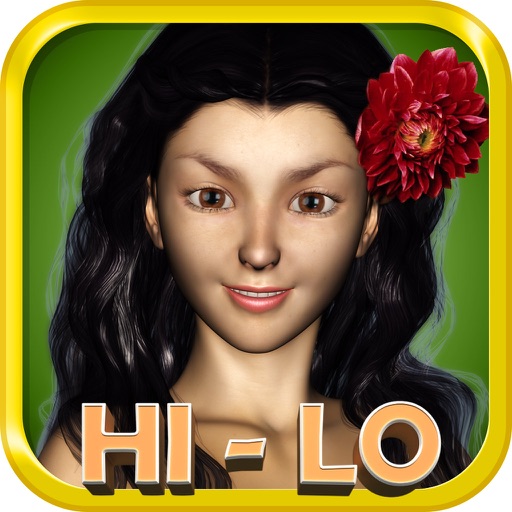 Tiki Hi-Lo Lucky Cards iOS App