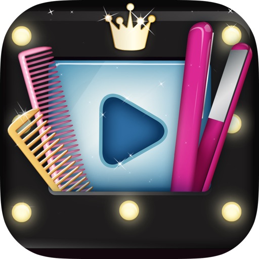 Cute Hairstyles:Video Tutorials Step by Step - Beauty Salon Makeover icon