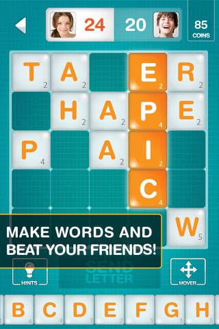 Letters2Friends- A Free Fun Addictive Word Puzzle Game screenshot 3