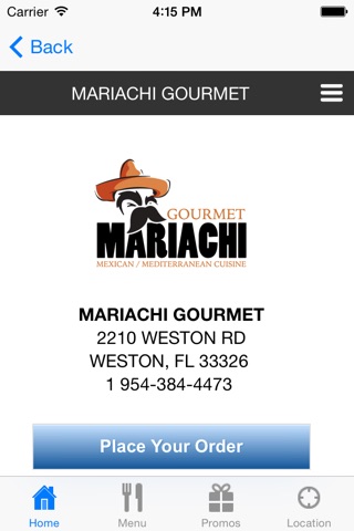 Mariachi Gourmet Restaurant screenshot 3
