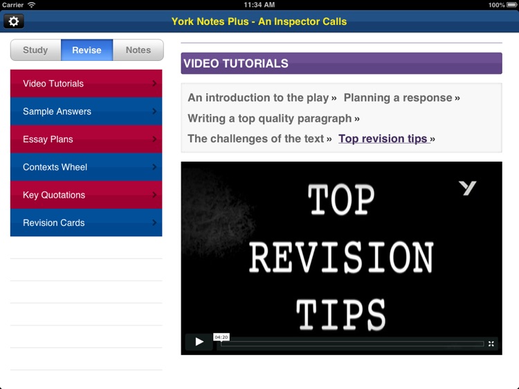 An Inspector Calls York Notes GCSE for iPad screenshot-3