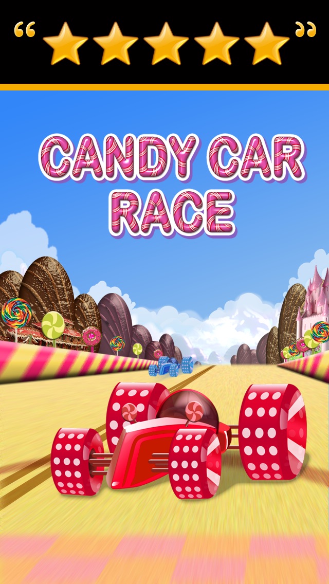 CANDY CAR RACE - DRIVE OR GET CRUSH RACING 2.2 IOS GAME GIẢI TRÍ CANDY CAR RACE - DRIVE OR GET CRUSH RACING 2.2 IOS