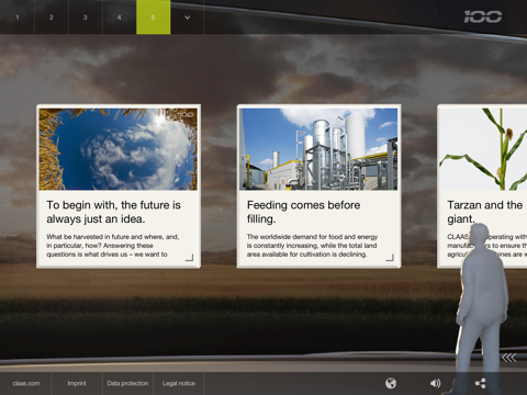 100 Years of CLAAS. The App. screenshot 4