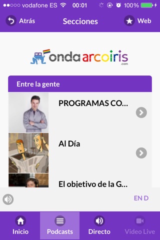 Onda Arcoiris screenshot 4