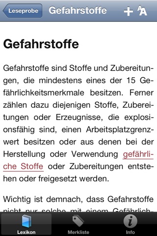 Minilexikon Arbeitsschutz EHS screenshot 3