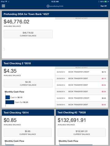 iBB for iPad@Town Bank screenshot 2