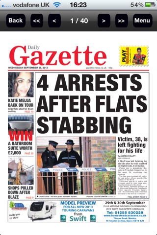 Gazette News screenshot 2