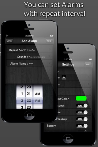 Digital Clock and Alarm screenshot 4