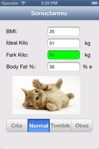 Learn Your Ideal Weight screenshot 2