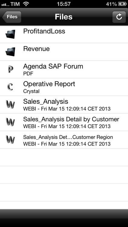 WEBI Open – SAP Report Viewer for BusinessObjects Documents