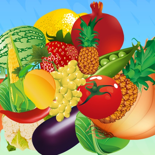 Kids Vegetables and Fruits Flash Cards icon