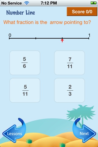 zMath Grade 3 Fractions (Lite) screenshot 3